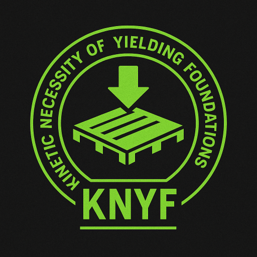 Kinetic Necessity of Yielding Foundations logo