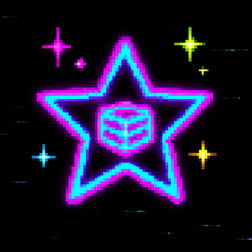 Neon star